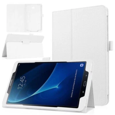 For Samsung Galaxy Tab E/A/A6/S3/S2/S4 7"~10.5" Tablet Folio Leather Case Cover - Image 1 of 4