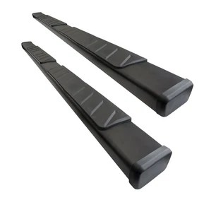 Black Horse Running Boards Blk fit 07-20 Silverado Sierra 1500/Limited/25/3500HD - Picture 1 of 6