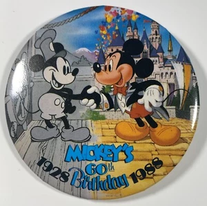 PIN 60 CUMPLEAÑOS MICKEY MOUSE 1928 - 1988 Walt Disney World De colección WDW - Imagen 1 de 2