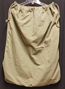 BOLSA DE CUARTEL DEL EJÉRCITO DE EE. UU. OD verde 100% algodón bolsa de lavandería grande USGI - Imagen 1 de 2
