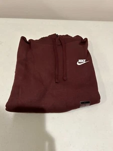 Nike Sportswear Men's Hoodie - Maroon - BRAND NEW - Size Medium - Picture 1 of 8