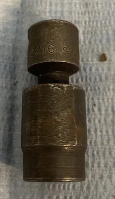 Williams Tools 3/8” Drive 9/16” Impact 6pt Swivel Socket  42-618 - Image 1 of 4