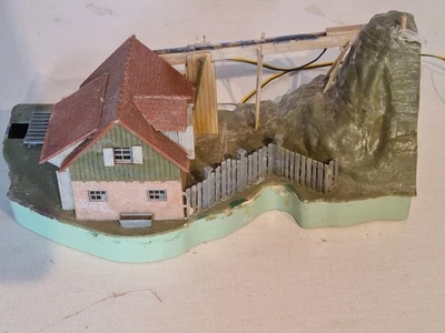 Faller H0, B225, Romantische Wassermühle, gebraucht, bespielt, Zustand 3-4 - Bild 1 von 4