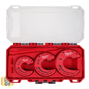 Milwaukee 3pc Close Quarters Tubing Cutter Set | 48-22-4267 - Picture 1 of 2