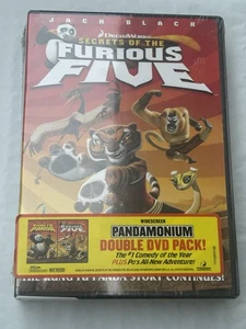 Kung Fu Panda & Secrets Of The Furious Five  Double DVD Pack SEALED BRAND NEW - Bild 1 von 2