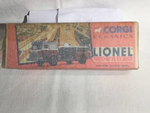 Corgi Fire Lionel City Mack “CF” Pumper #52002 New has original wrapping paper - Picture 1 of 2