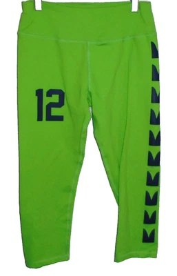 NFL Seattle Seahawks Leggings Womens Small Seattle Football Green - Image 1 of 3