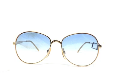 occhiali da sole donna vintage anni 80 made italy metallo argento SAFILO ELASTA - Immagine 1 di 4