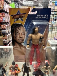 WWE WRESTLING SUMMER SLAM SERIES WRESTLER SHINSUKE NAKAMURA MATTEL New In Hand - Picture 1 of 2