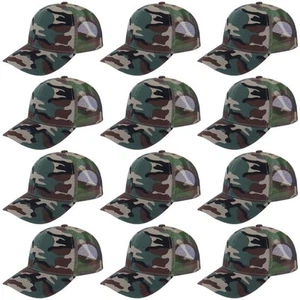 12 Pack Mesh Trucker Hats, Bulk Baseball Caps for Men and Women, Trucker Cap ... - Picture 1 of 7