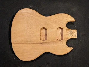 SG Gitarrenkörper, Mahagoni, MADE IN USA - #6-318 - Bild 1 von 2