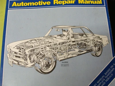 1968-1972 Mercedes Benz SOHC 6 Cylinder Repair manual by Haynes Foto 1 de 4