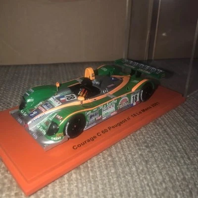 SPARK 1/43 SCCG10 Courage C60 Peugeot #18 24h le Mans 2001 Derichbourg Clerico - Image 1 of 4