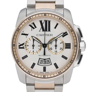 Cartier Calibre De Chronograph 3578 with 42mm Steel & Rose Gold case and Whit... - Picture 1 of 8
