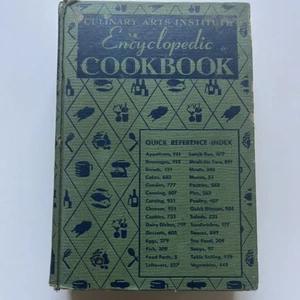 Vintage 1950 CULINARY ARTS ENCYCLOPEDIC COOKBOOK by Ruth Berolzheimer Cook Book - Picture 1 of 10
