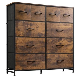 Dresser for Bedroom with 10 Drawers, Wide Fabric Dresser for Storage and Orga... - Picture 1 of 9