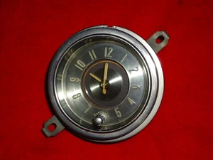 SERVICED WORKING NEW-HAVEN CLOCK  1953 BUICK SUPER, ROADMASTER, SKYLARK 12 VOLT - Picture 1 of 9