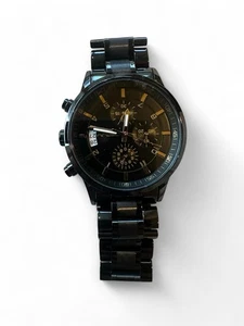 NEW CRRJU Men's Fashion Stainless Steel Watch Date Waterproof Chronograph - Picture 1 of 7