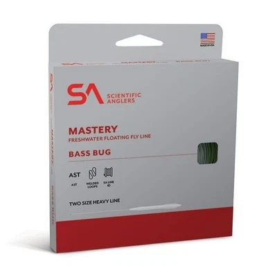 SCIENTIFIC ANGLERS Mastery Bass Bug WF-7-F Óptica Verde/Naranja Fly Line (141086) Foto 1 de 3