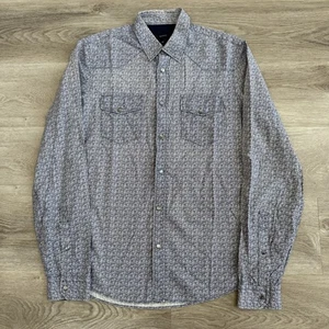 Gucci Floral Print Pearl Snap Long Sleeve Button Slim Fit Shirt Mens Sz 40 / 15 - Picture 1 of 15