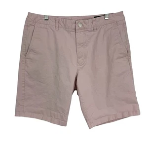 Bonobos Mens 9" Inseam Chino Shorts size 34 Light Pink Stretch Cotton - Picture 1 of 9