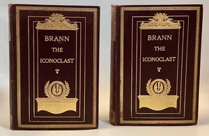 BRANN THE ICONOCLAST 2 Volumes 1905 - Imagen 1 de 12
