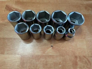 Thorsen 1/2 Antrieb 6pt SAE Buchsen Neu NOS Chrom Wählen Sie Ihre Größe Made in USA! - Bild 1 von 61