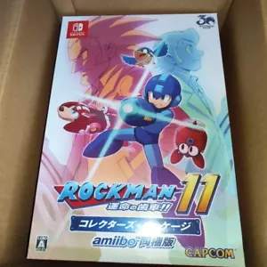 Nintendo Switch Megaman Rock Man 11 Collector's Package Box Edition - Picture 1 of 1