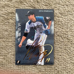 Shohei Ohtani OTANI Baseball Calbee Chips Card Nippon Ham Fighters  New Japan