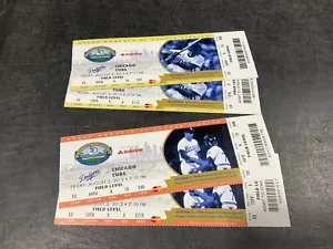 DODGERS~2012 TICKET STUB 8/3/12 VS CUBS - Picture 1 of 1