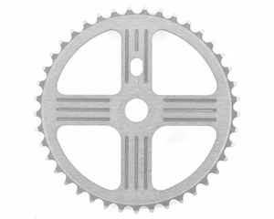 NEPTUNE BMX HELM SPROCKET GEAR for 19mm spindles Made in USA! 42 tooth SILVER - Picture 1 of 1