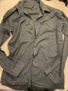 Mens Plain Kenneth Cole Casual Dress Shirt Large L - Picture 1 of 1