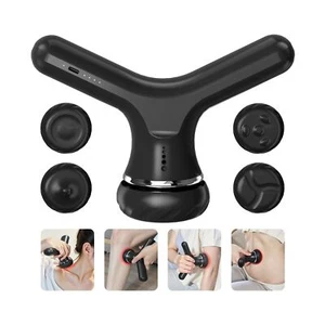 Massage Gun Deep Tissue,Handheld Muscle Massager,2-in-1 Cordless Electric Nec... - Picture 1 of 6