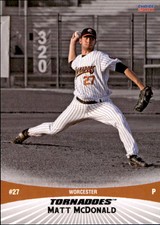 2010 Worcester Tornadoes Choice #17 Matt McDonald Dartmouth Nova Scotia Canada