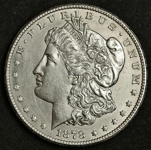 1878-s Morgan Silver Dollar.  Nice  B.U.   139746  (Inventory H) - Picture 1 of 2