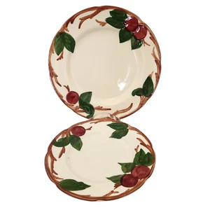 Juego de 2 platos de cena de manzana franciscana de 10 1/2" y ensalada hechos en EE. UU. - Imagen 1 de 11