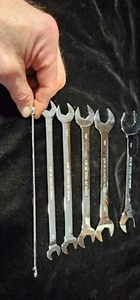 MAC TOOLS SAE LOW TORQUE EXTRA THIN 6 WRENCHS, DT SERIES 5/16" TO 1" - Picture 1 of 9