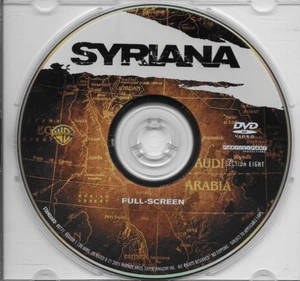 Syriana 2005 Full Screen Edition DVD Like New DISC ONLY - Picture 1 of 2