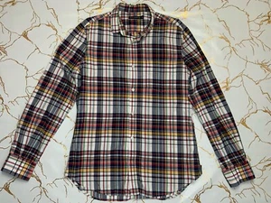 French Connection Men Multicoloured Plaid Button Up Shirt Size XS Small - Picture 1 of 9