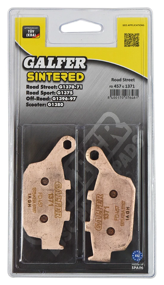 Pastillas de freno traseras Galfer para Kawasaki KXF 50 KSF 50 2007-2009 Foto 1 de 1