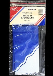 South Carolina State Flag Yacht Mast Burgee Taylor Made 93038 12" X 18" Boat - Picture 1 of 2