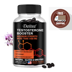 Testosteron Booste 1400 mg capsules enhance androgen and activate male hormones - Picture 1 of 7