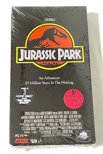 Jurassic Park 1994 VHS tape sealed near mint - Picture 1 of 6