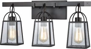 ELK Lighting Barnside 3-Light Vanity Lamp - Oil Rubbed Bronze - 46272/3 - R5