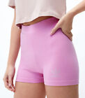 Adidas Originals Biker Women's Size S Small Shorts Casual Pink Glam Bottoms #203