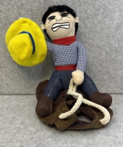 Nacoco Small Dog Cowboy riding costume Bucking Bronco Dog Costume - Picture 1 of 3