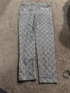 Emaline Women’s Black White Pants Size 6 - Picture 1 of 11