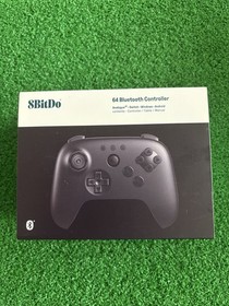 Original 8BitDo Analogue 3D N64 Controller Black Wireless Retro Nintendo 64 NEW