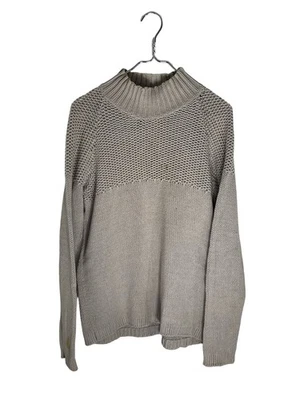 Emporio Armani Men’s Gray Knitted Sweater Size 48 - Image 1 of 3