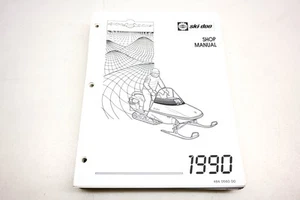 Ski Doo 484056000 Snowmobile 1990 Shop Manual - Picture 1 of 4